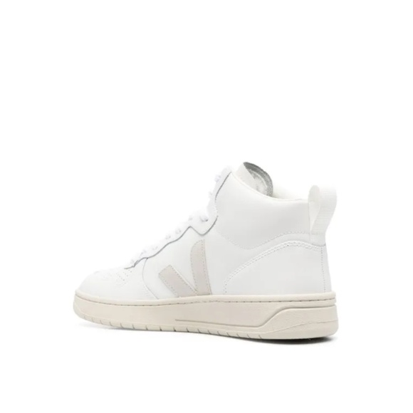VEJA V-15 high-top sneakers white mens sneakers new - Picture 2 of 9